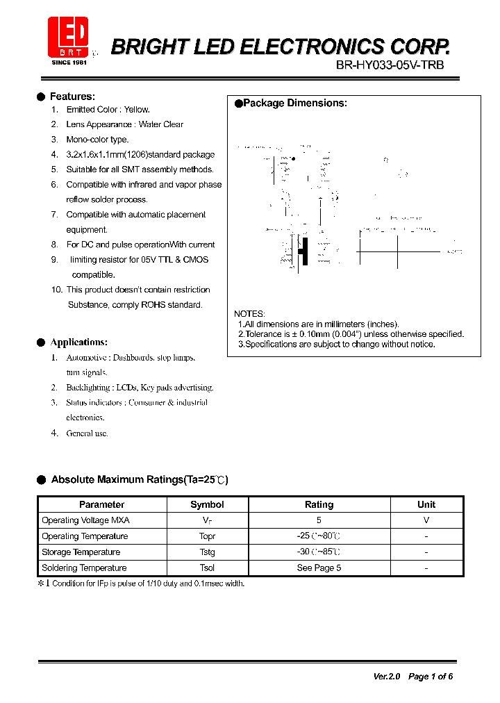 BR-HY033-05V-TRB_4136520.PDF Datasheet