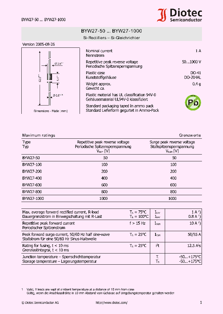 BYW27-1000_4104036.PDF Datasheet