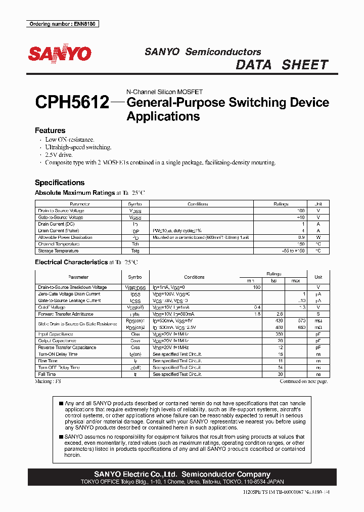 CPH5612_4115420.PDF Datasheet