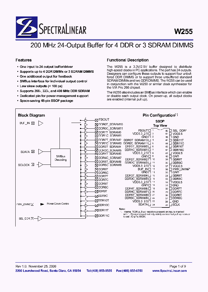 CYW255OXC_4139043.PDF Datasheet