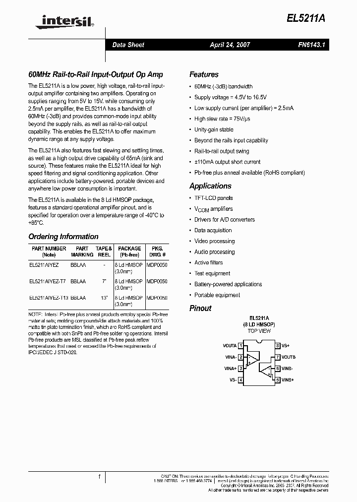 EL5211A07_4138801.PDF Datasheet