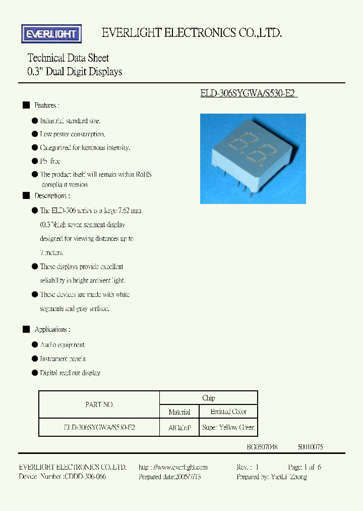 ELD-306SYGWA-S530-E2_4155131.PDF Datasheet