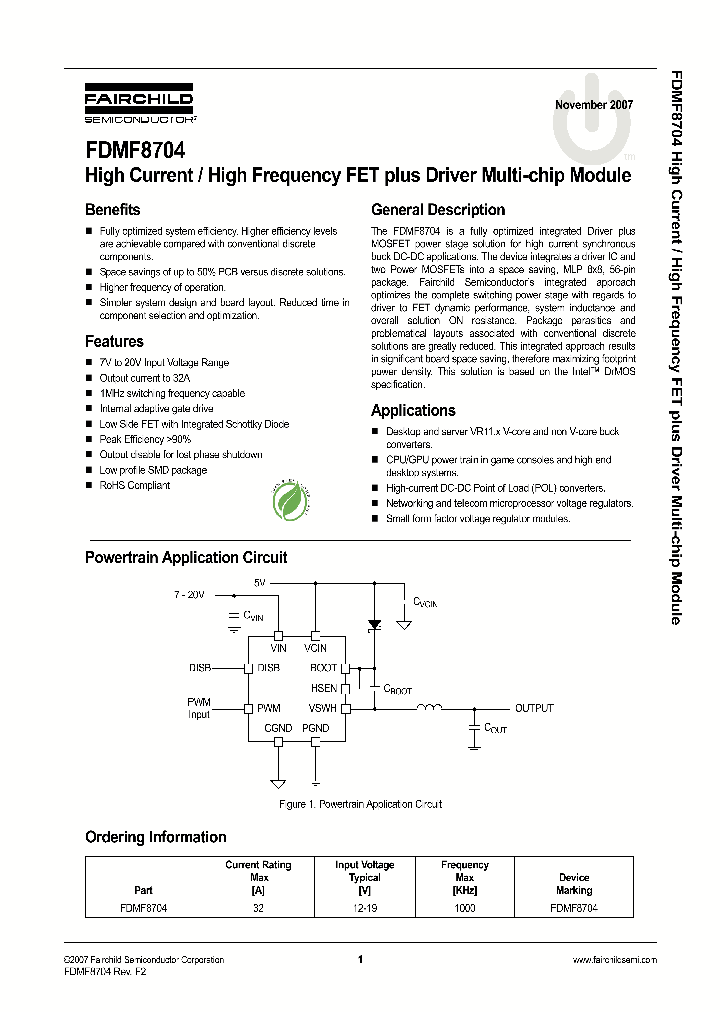 FDMF8704_4128417.PDF Datasheet