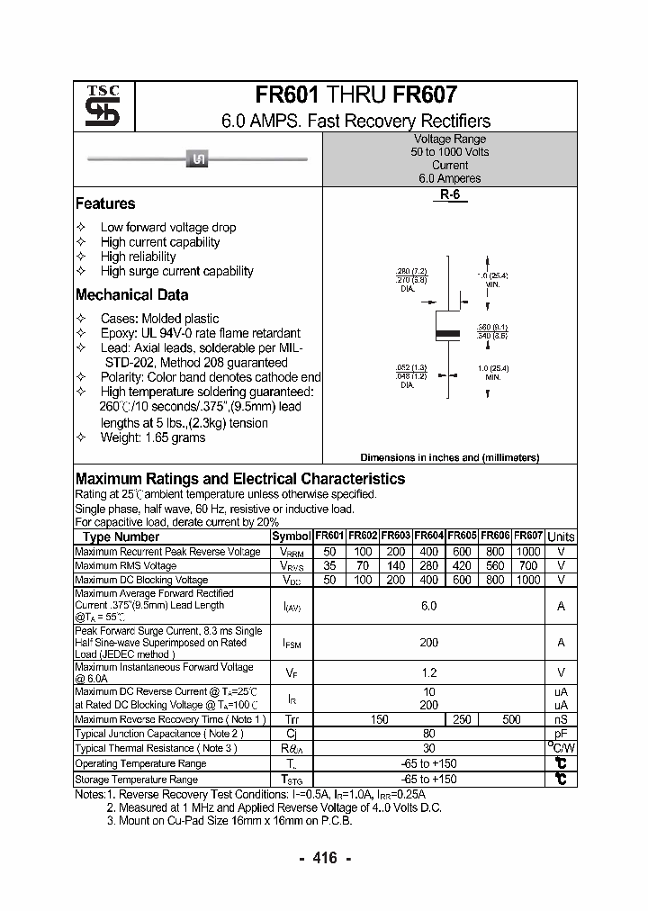 FR601_4113472.PDF Datasheet