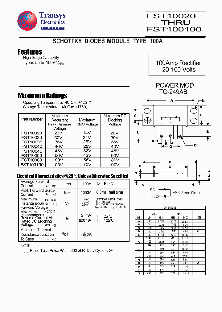 FST100100_4112027.PDF Datasheet