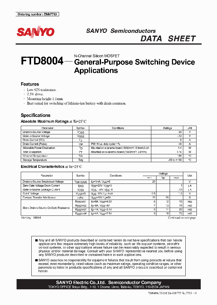 FTD8004_4148700.PDF Datasheet