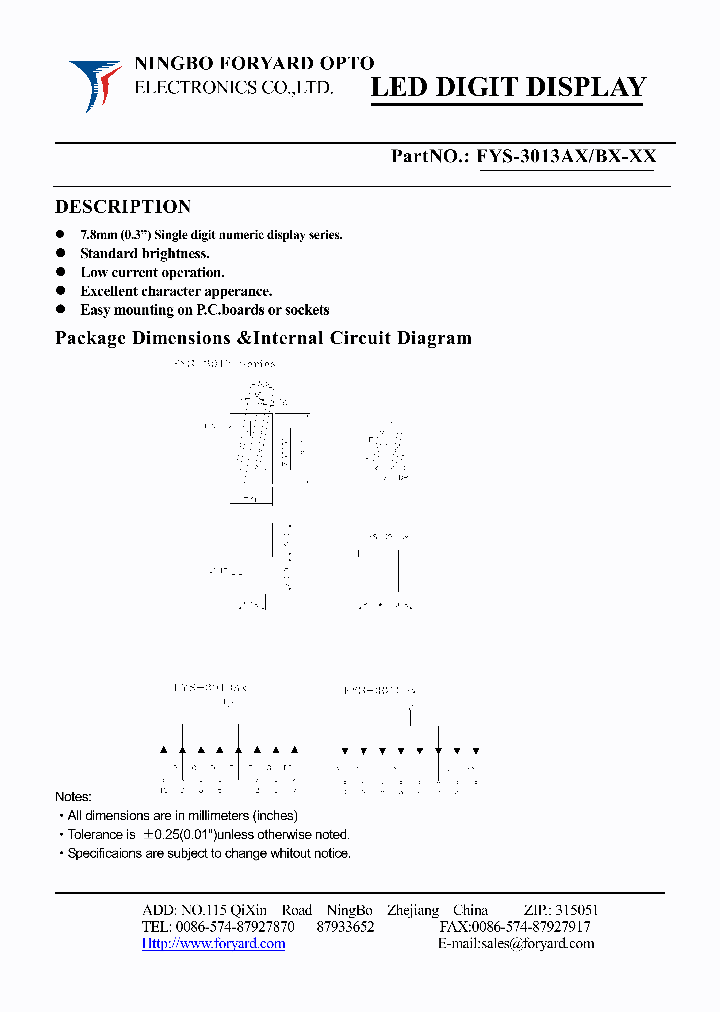 FYS-3013BX_4140757.PDF Datasheet