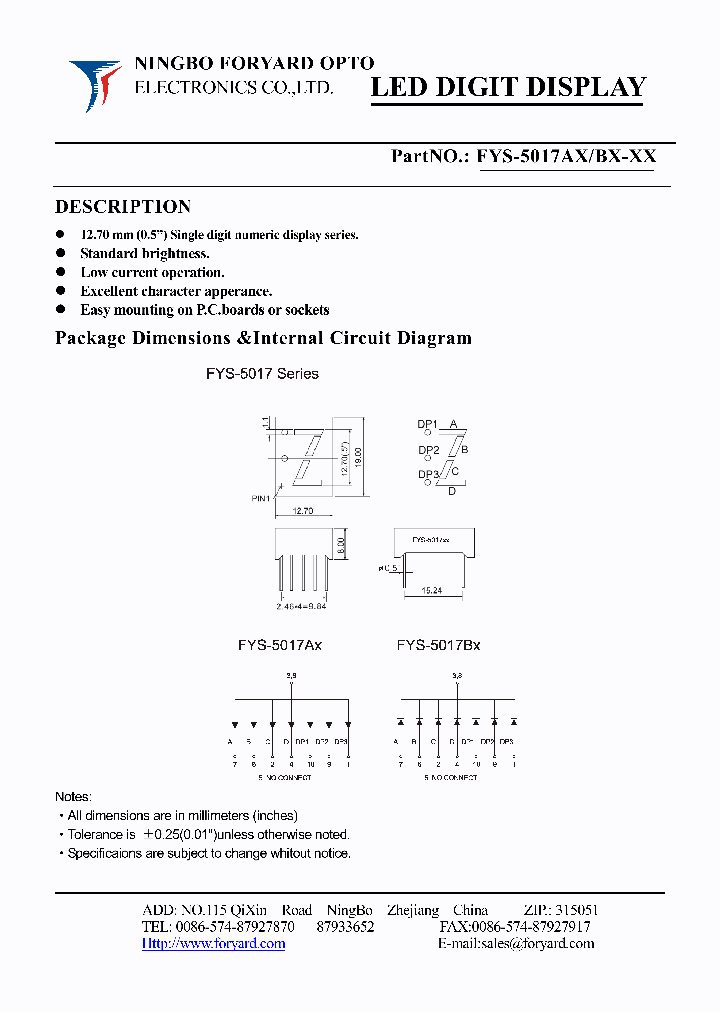 FYS-5017BX_4139219.PDF Datasheet