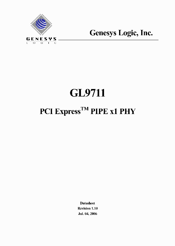 GL9711-TGGXX_4122478.PDF Datasheet