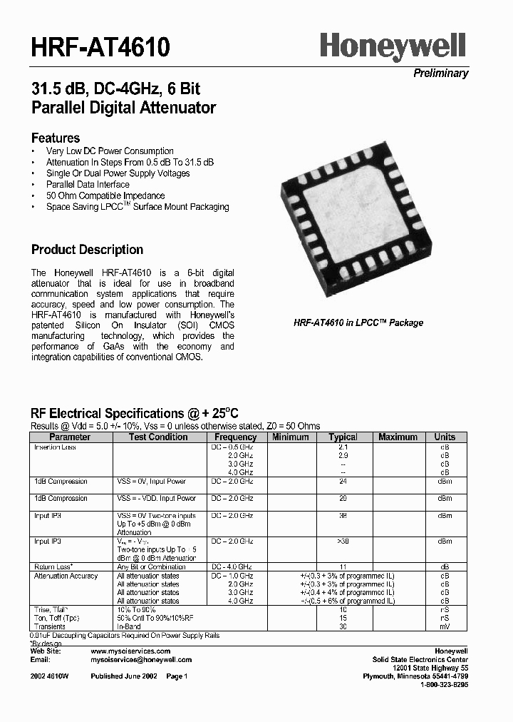 HRF-AT4610-TR_4129920.PDF Datasheet