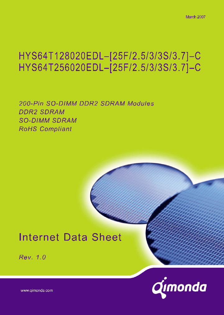 HYS64T256020EDL_4122349.PDF Datasheet