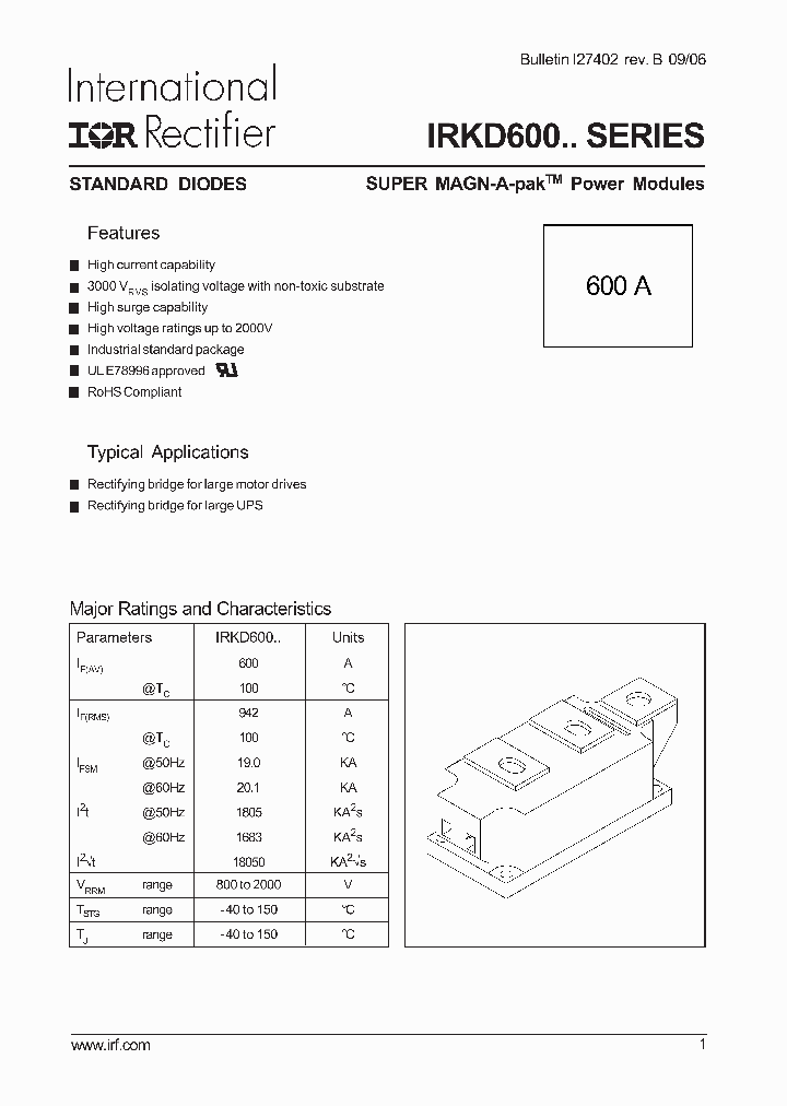 IRKD60006_4138611.PDF Datasheet