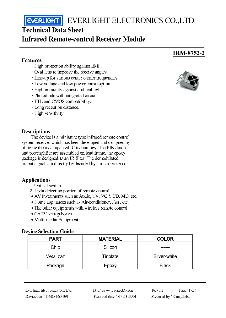 IRM-8752-2_4158034.PDF Datasheet