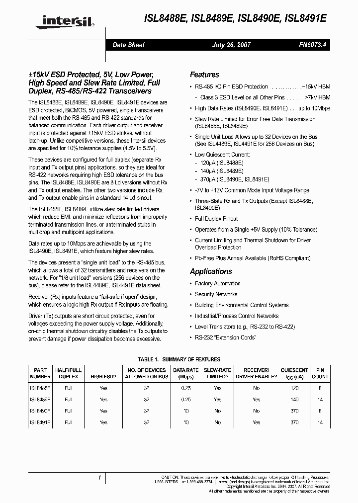 ISL8488E07_4138900.PDF Datasheet