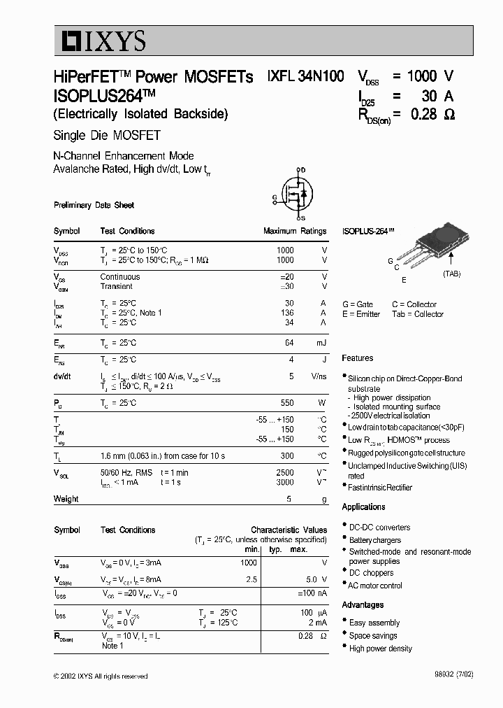 IXFL34N100_4157532.PDF Datasheet