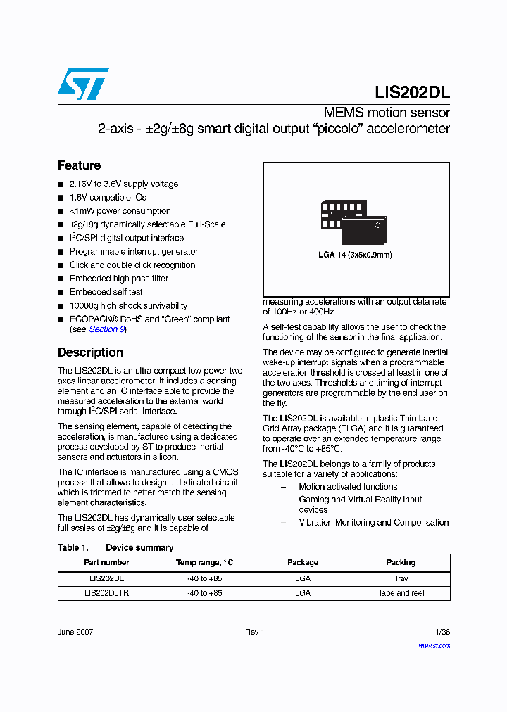 LIS202DLTR_4123433.PDF Datasheet