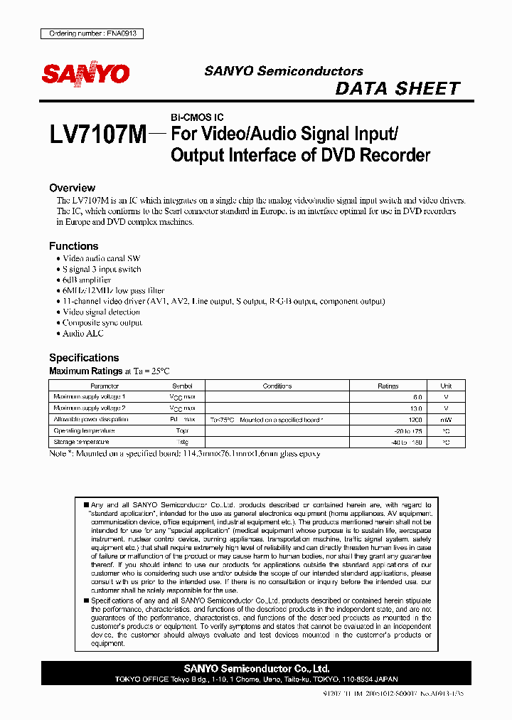 LV7107M_4113108.PDF Datasheet