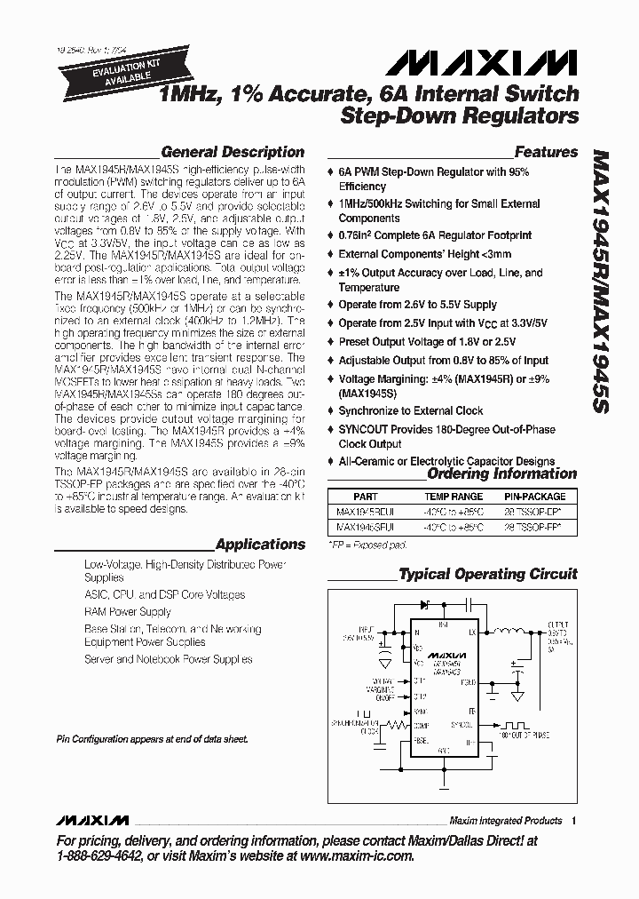 MAX1945SEUI_4151857.PDF Datasheet