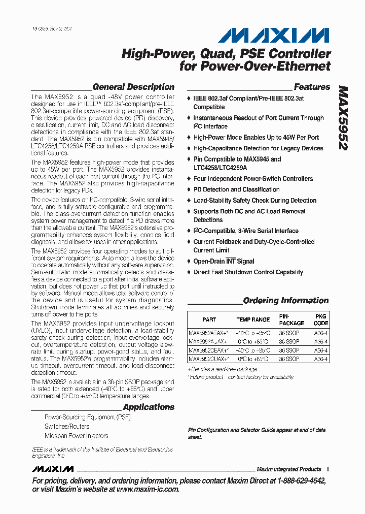 MAX5952CEAX_4127826.PDF Datasheet