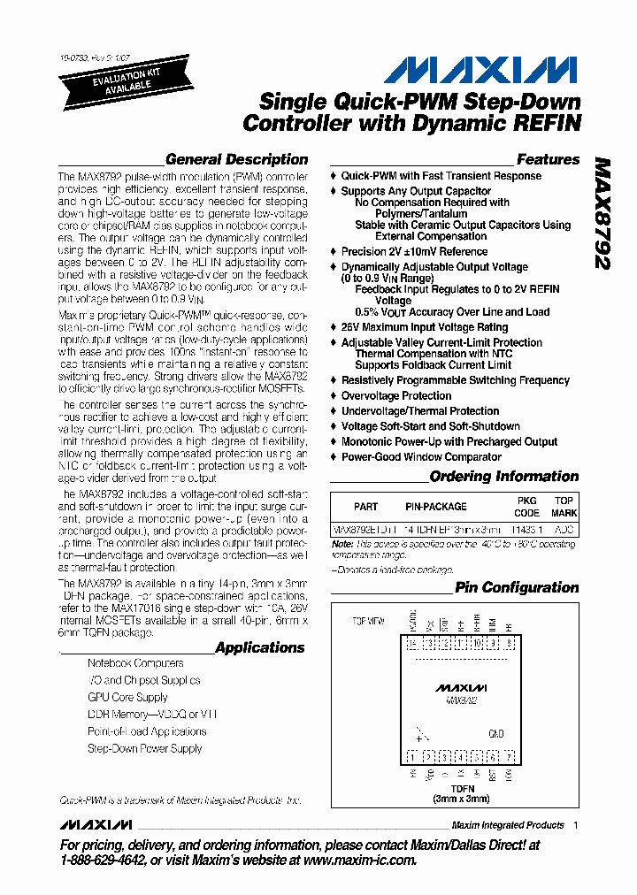 MAX8792_4156824.PDF Datasheet