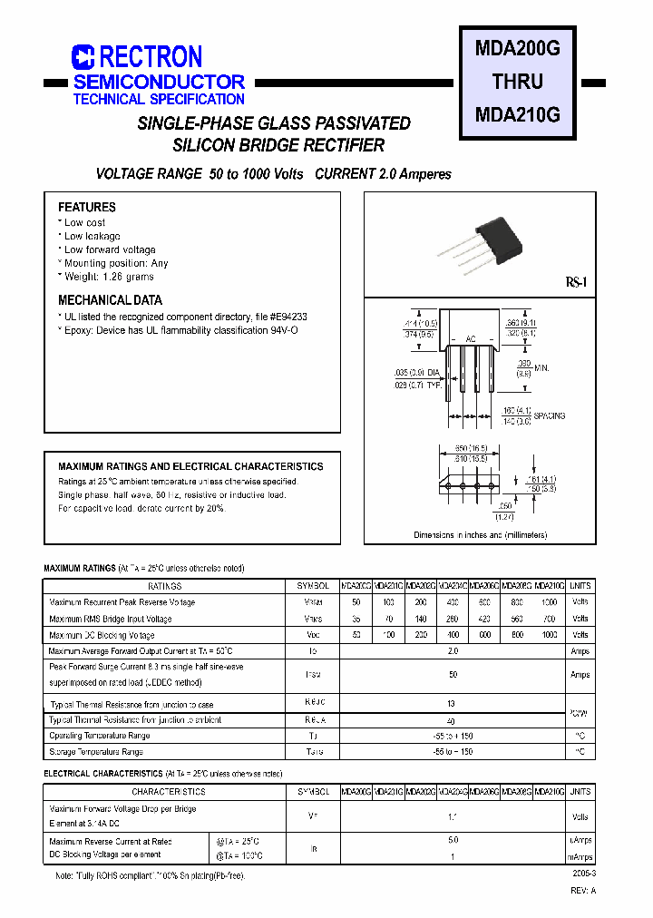 MDA210G_4161095.PDF Datasheet