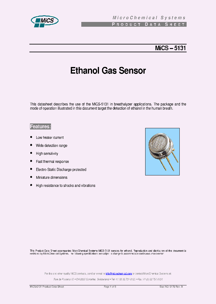 MICS-5131_4147140.PDF Datasheet
