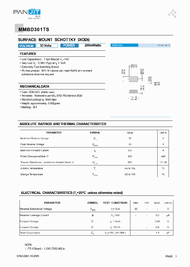 MMBD301TS_4120353.PDF Datasheet