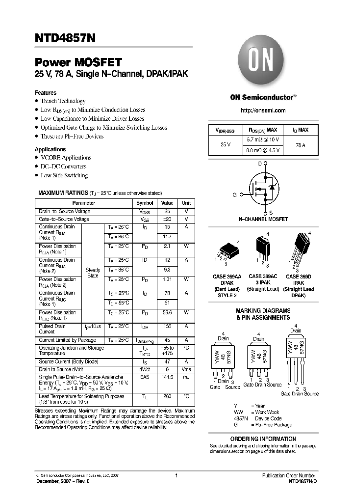 NTD4857N_4163851.PDF Datasheet