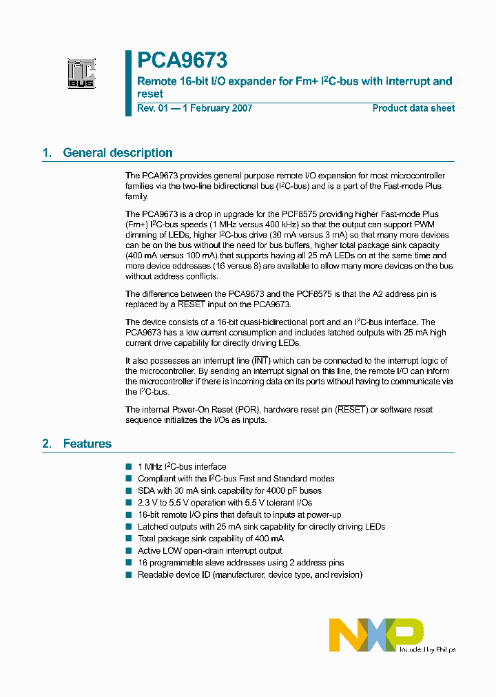 PCA9673_4099509.PDF Datasheet