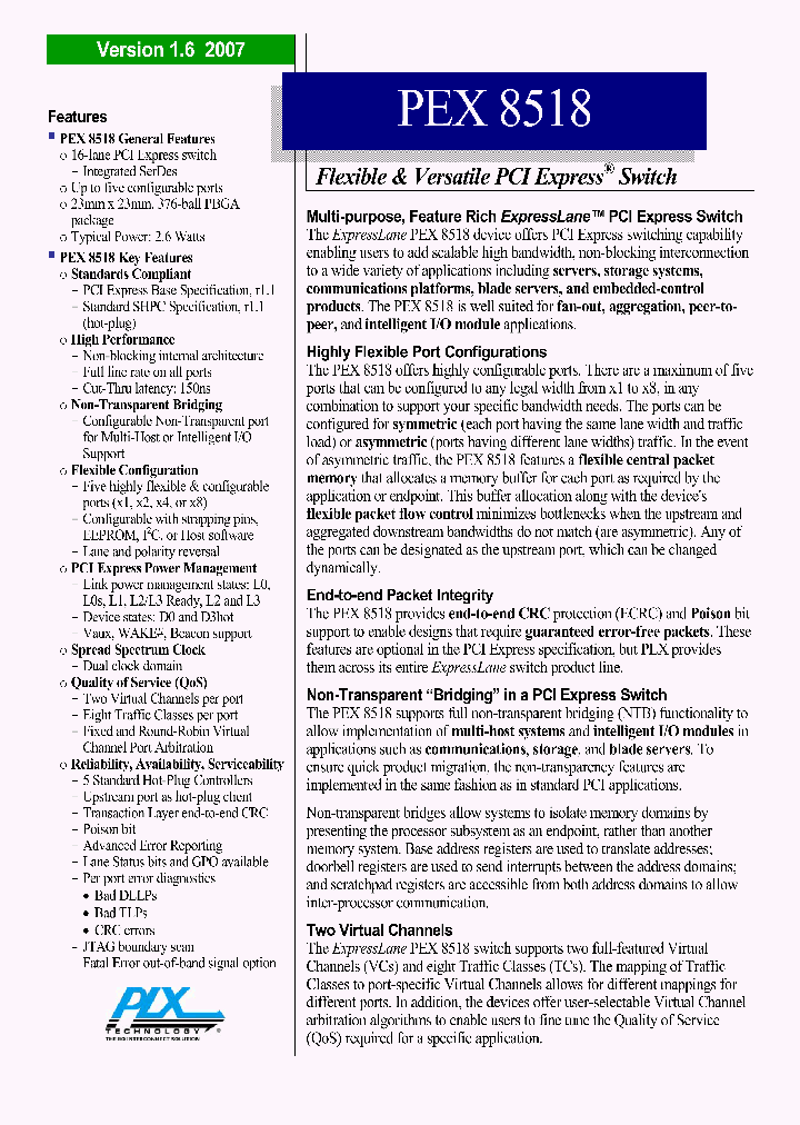 PEX8518RDK_4128114.PDF Datasheet