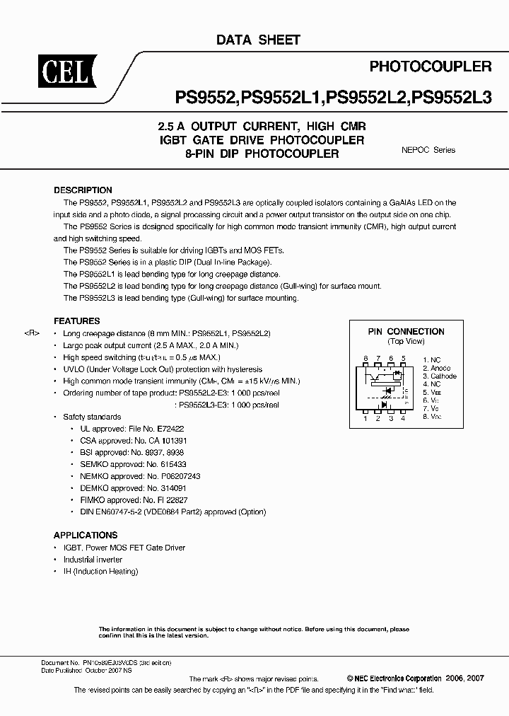 PS9552_4111282.PDF Datasheet