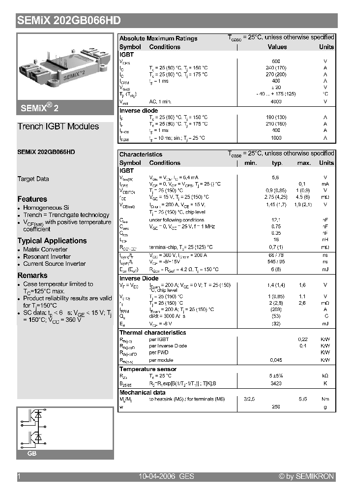 SEMIX202GB066HD06_4150072.PDF Datasheet