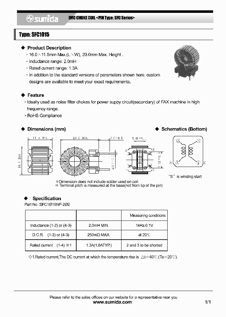 SFC1015_4137029.PDF Datasheet