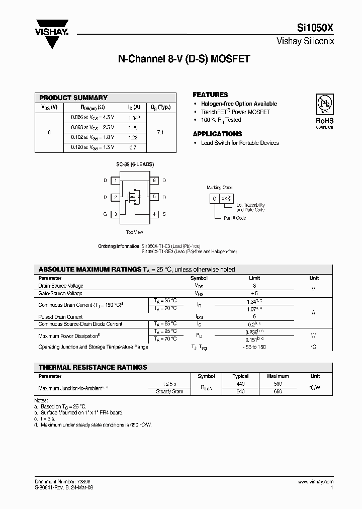 SI1050X_4160179.PDF Datasheet