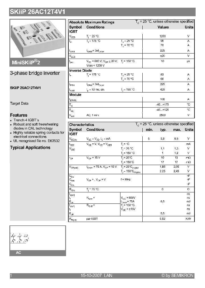 SKIIP26AC12T4V1_4130556.PDF Datasheet