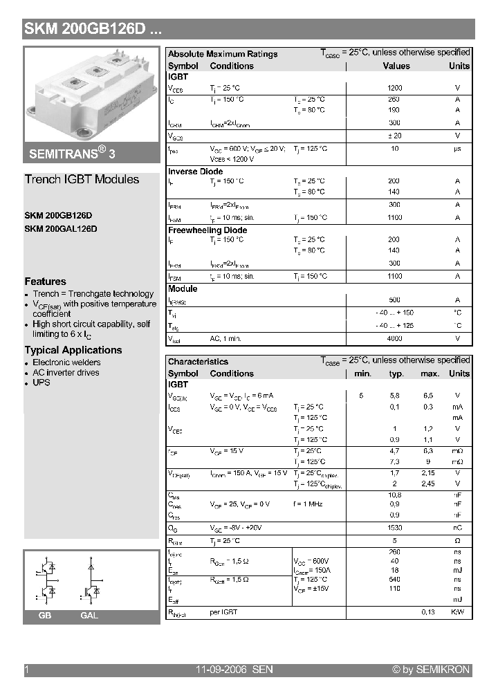 SKM200GB126D06_4127386.PDF Datasheet