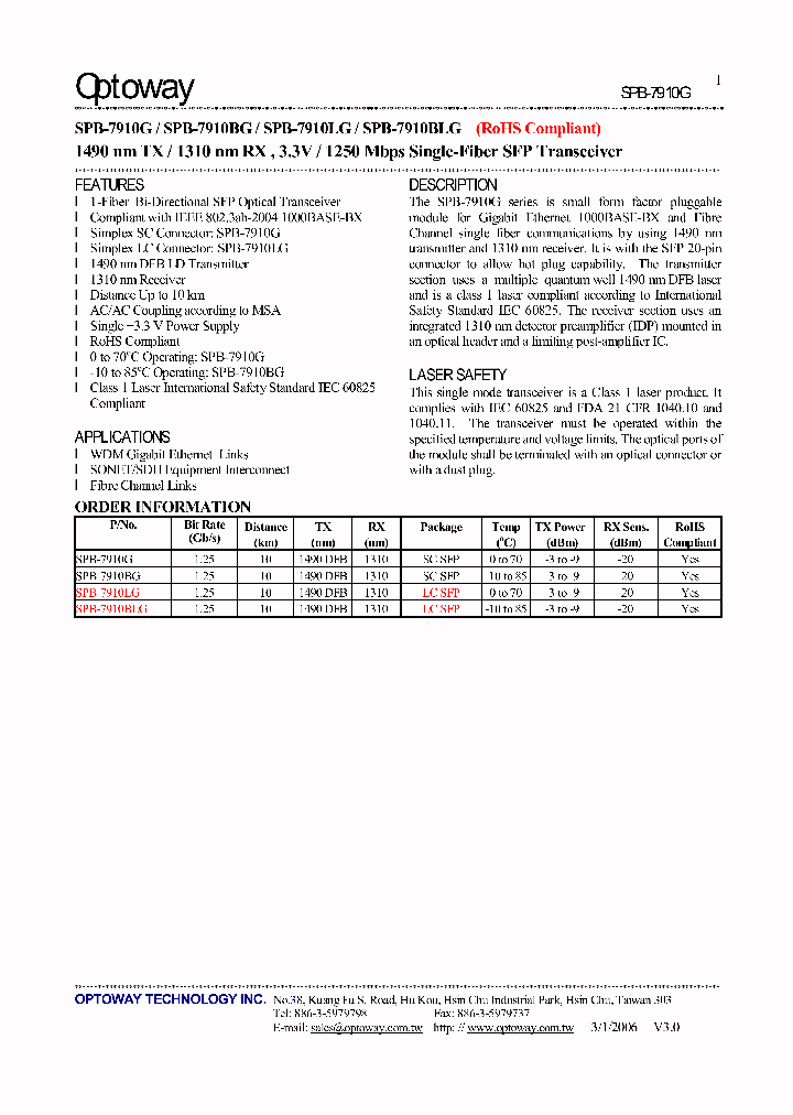 SPB-7910LG_4117459.PDF Datasheet