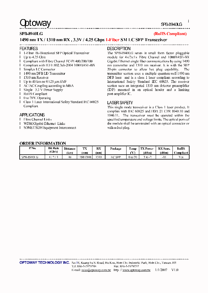 SPB-8940LG_4117414.PDF Datasheet