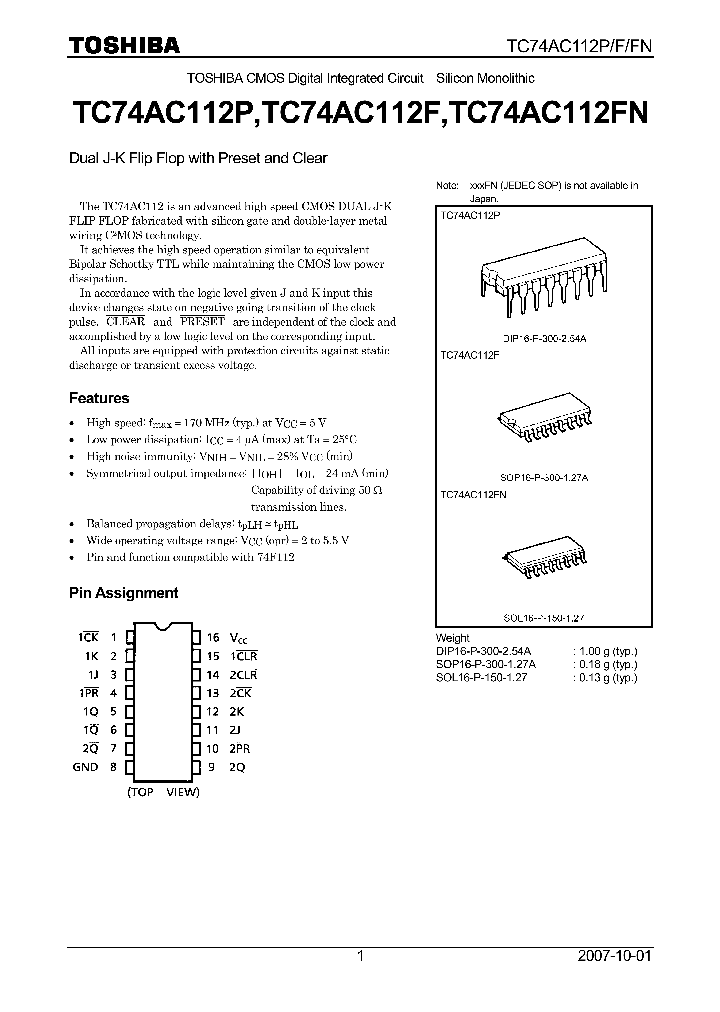 TC74AC112P07_4109753.PDF Datasheet