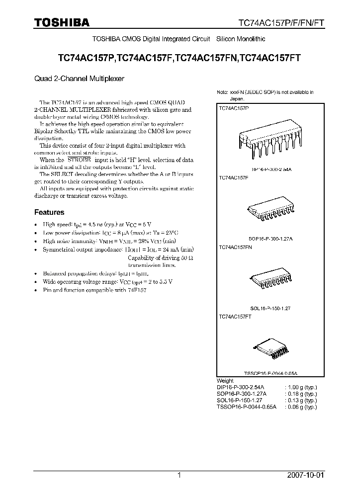 TC74AC157P07_4109759.PDF Datasheet