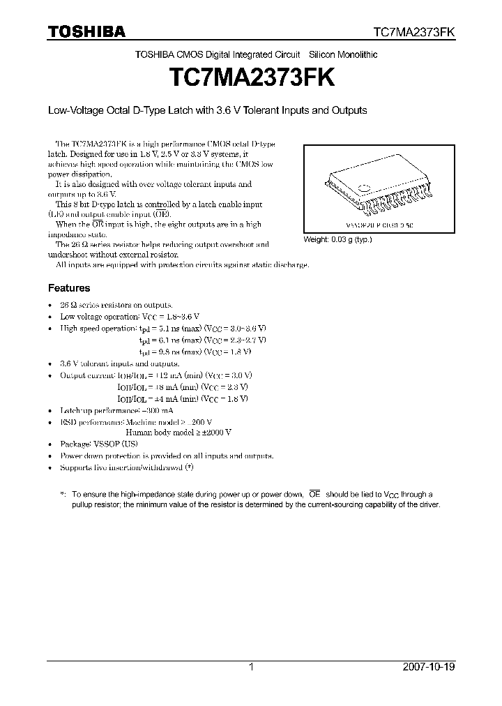 TC7MA2373FK07_4133377.PDF Datasheet