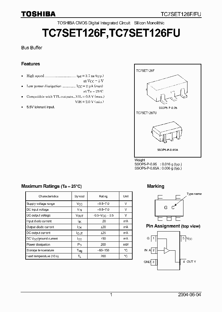 TC7SET126F_4125372.PDF Datasheet