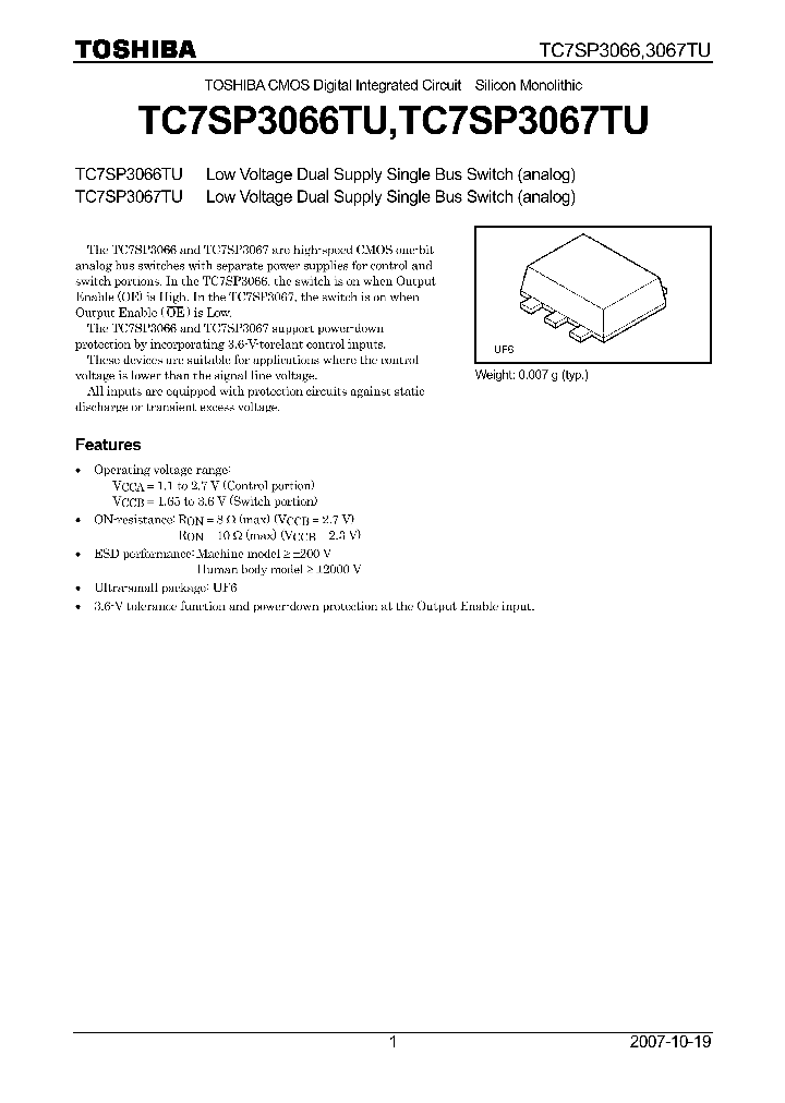 TC7SP3067TU_4125168.PDF Datasheet