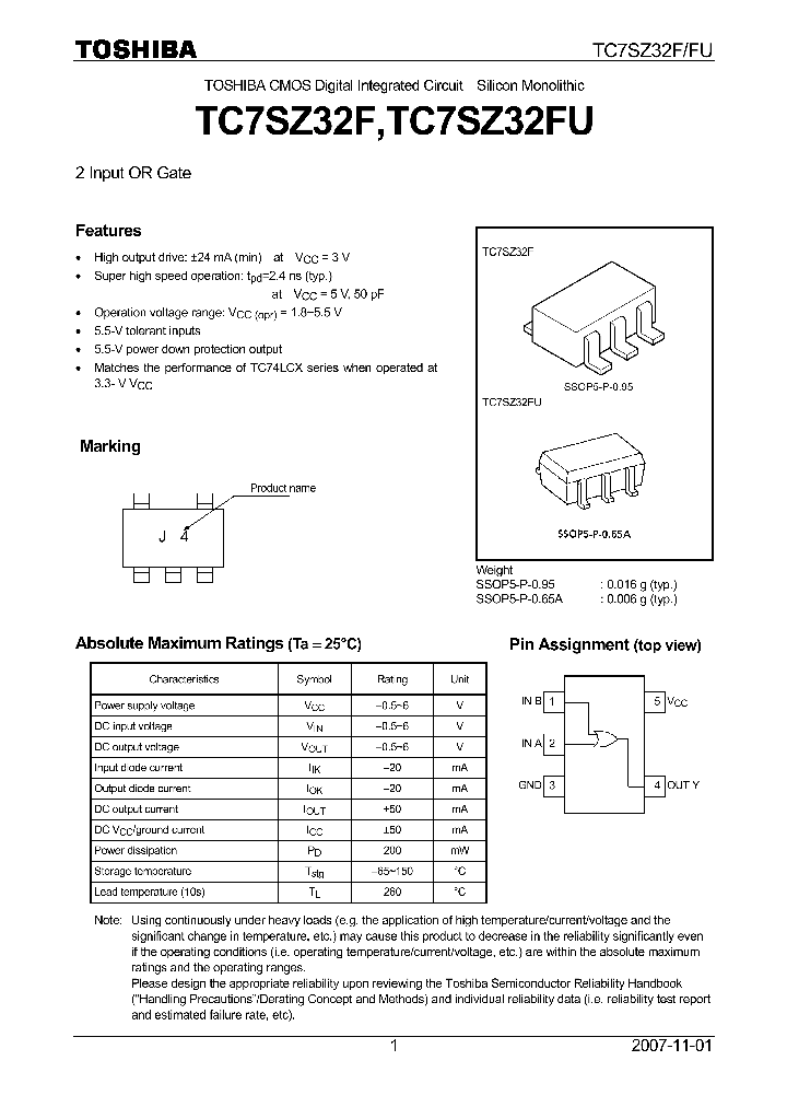 TC7SZ32F07_4125026.PDF Datasheet