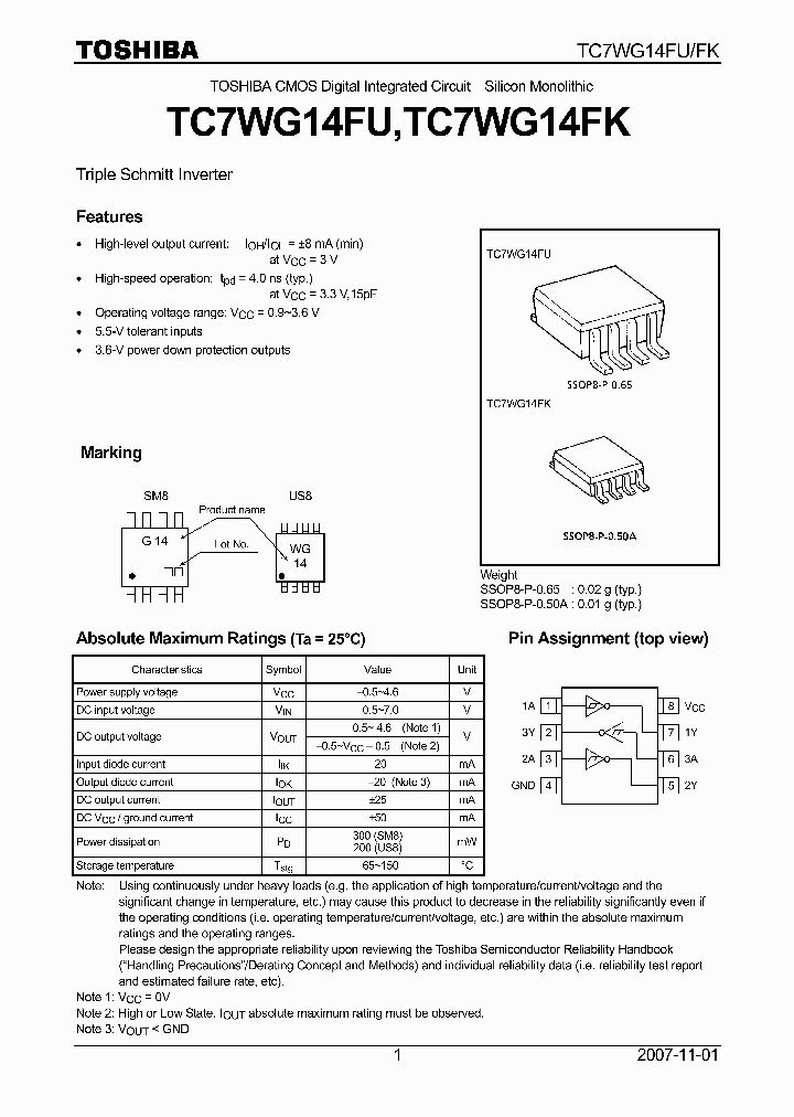 TC7WG14FK_4125000.PDF Datasheet