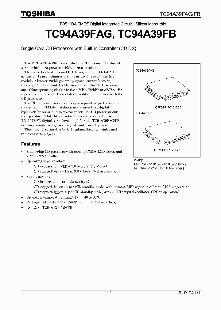 TC94A39FAG_4112102.PDF Datasheet