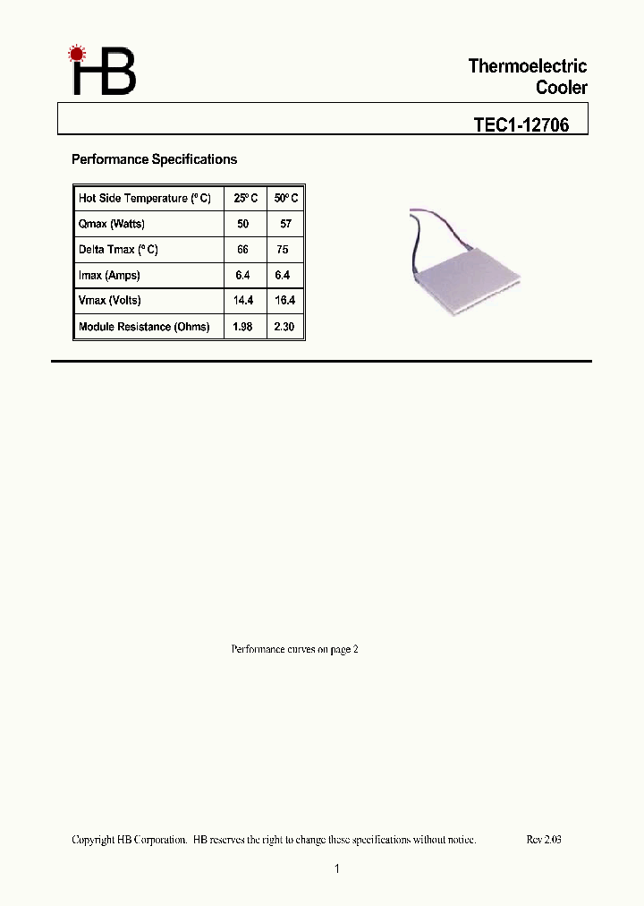 TEC1-12706_4146360.PDF Datasheet