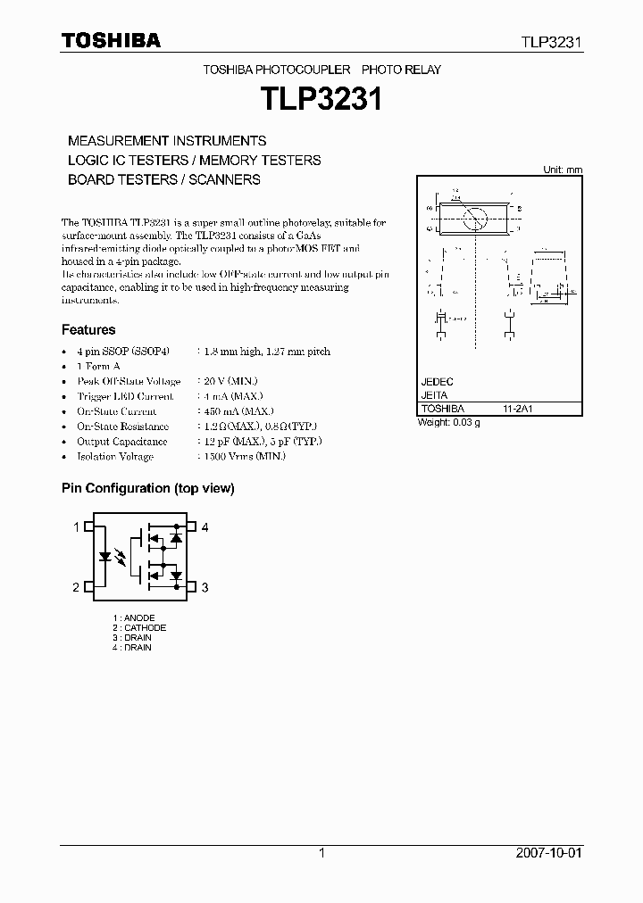 TLP3231_4124917.PDF Datasheet