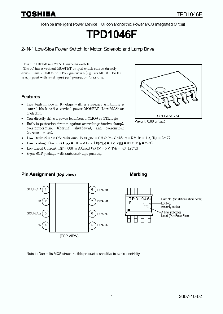 TPD1046F_4127217.PDF Datasheet