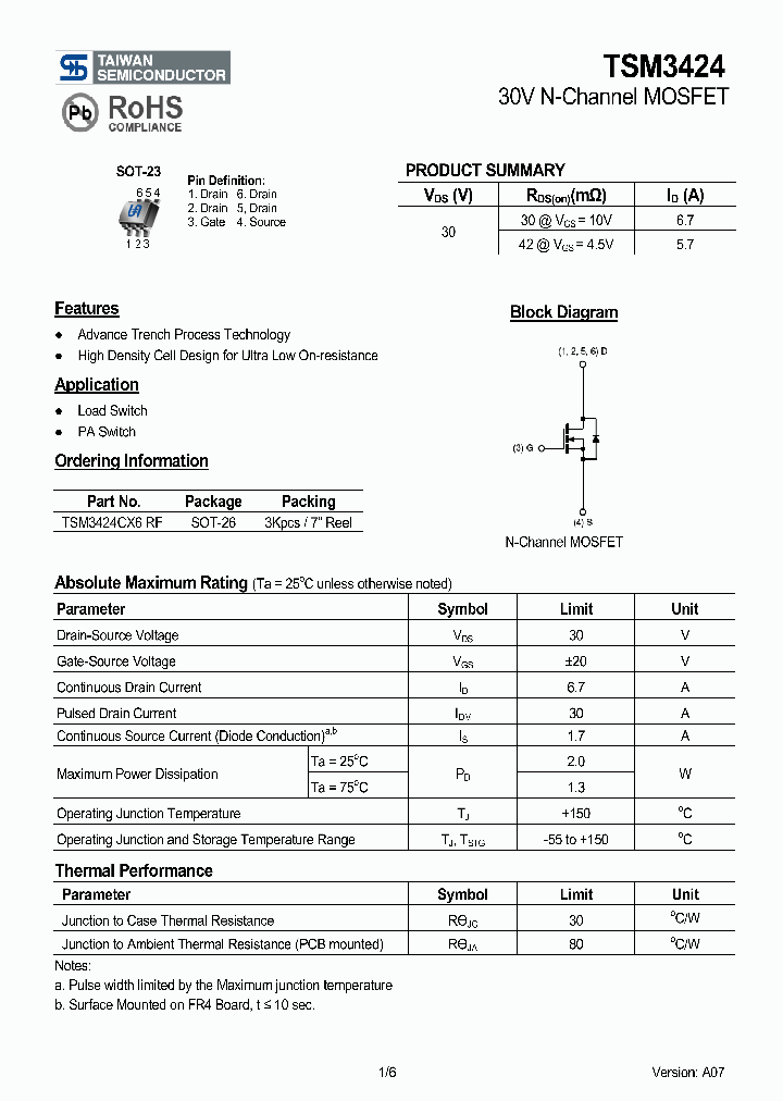 TSM3424CX6RF_4131882.PDF Datasheet